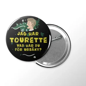 Jag har tourette!